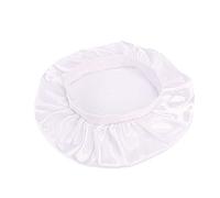 Xiang Ru Women Satin Sleep Night Hat - Elastic Band - Bonnet Cap Chemo Cancer Hair Loss - B: White