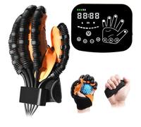 XiangAi Rehabilitation Robot Gloves, Hand Function Rehabilitation Equipment for Stroke Hemiplegia Fingers Training Recovery Rehab, L Size Left Hand