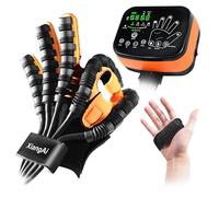 XiangAi Robotic Rehabilitation Glove for Stroke & Hand Therapy - Air-Powered Grip Recovery Device - Independent Finger Training - Home Use Hand Function Trainer (LH, S)