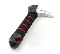 Xiangbhalla Car Door Assist Handle with Non-Slip Grip, Car Handle Mobility Aid for Elderly, Disabled & Injured, Strong Assistance Handles for Car Entry & Exit Emergency Tool Compact Design（Red