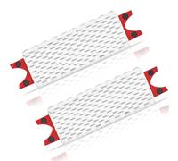 XIANGBIN 2 Pack Mop Refill Compatible with Vileda 1-2 Spray,1-2 Spray Mop Head Replacement,Microfibre Grey