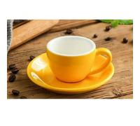XIANGKANXUE Colorful Ceramic Coffee Cup 75ml Small Mini Espresso Mug Afternoon Tea Dessert Tea Cup Cute Cafe Mug Home Decor