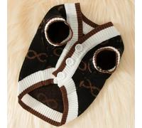 XIANGKANXUE Luxury Dog Clothes Halloween Winter Warm Cardigan Dog Sweaters Chihuahua French Bulldog Clothing Pet Coat Jacket Puppy Pet Items
