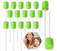XIANGLONGY Mouth Sponge Swabs 100 Pack, Foam Sticks for Oral Care