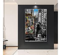 XIANGPEIFBH Banksy Artwork San Francisco is Beautiful Canvas Posters and Print Modern Street Art Pictures for Home Living Room Decor 70x125cm(28''x49'') Unframed