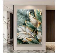 XIANGPEIFBH Botanical Canvas Posters, Art Decor Modern Wall Arts Decoration, Leaves Painting, Suitable for Living Room Home Decor 20x30cm/8x12inch Inner-Frame