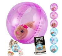 XIANGSHI 2026 New Self-Rolling Interactive Cat Ball, Cat Hamster Ball for Outside, Realistic Animal Automatic Moving Rolling Balls, Interactive Toy for Cats Dogs Chasing (#F,1PCS)