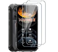 Xiangyun 2 Pack for Oscal Marine 2 Screen Protector (6.56"), 9H Tempered Glass Film, HD Clear, Impact-Protection, Anti-Shatter, Anti-Scratch