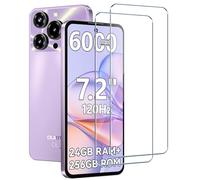 Xiangyun 2 Pack for Oukitel C69 Screen Protector (7.2"), 9H Tempered Glass Film, HD Clear, Impact-Protection, Anti-Shatter, Anti-Scratch