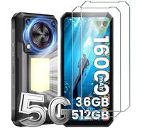 Xiangyun 2 Pack for Oukitel WP56 Screen Protector (6.8"), 9H Tempered Glass Film, HD Clear, Impact-Protection, Anti-Shatter, Anti-Scratch