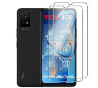 Xiangyun 2 Pack for TCL 406i Screen Protector (6.6"), 9H Tempered Glass Film, HD Clear, Impact-Protection, Anti-Shatter, Anti-Scratch