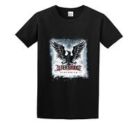 XiangZai Alter Bridge Unisex 100% Cotton Short-Sleeve T-Shirts Black M