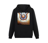XiangZai David Sylvian Gone To Earth Hoody Unisex Ptinted Hoodies Long Sleeve Men's Hooded with Pocket Black XXL