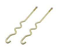 Xianhaoparts 103374801 103357701 2 Pcs Battery Hold Down Rods Kit 1014555 Compatible with Club Car Precedent Electric Golf Carts 2008.5-up