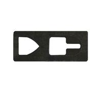 Xianhaoparts S16110400 T-Post Puller Plate Compatible with Speeco Puller Plate Compatible with Tractor Buckets Chains Jacks S-Hooks