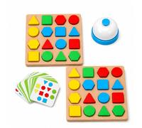 XIANJIA 2 Sets Wooden Dementia Games for Adults, Dementia Puzzles