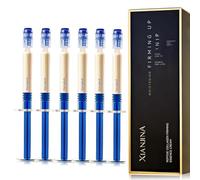 XIANJINA Micro-Molecular Collagen Anti-Wrinkle Lotion, Peptide Collagen Firming Essence Cream, Deep Hydration Elastic Serum Oil, Hyaluronic Acid Anti Aging Face Cream, Suitable for All Skin (6PCS)