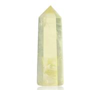 XIANNVXI 2" Citrine Crystal Wand Healing Crystals Wand Natural Citrine Tower Point for Reiki Meditation Therapy Energy Direction