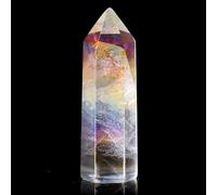 XIANNVXI 2" White Quartz Crystal Wand Healing Crystals Tower