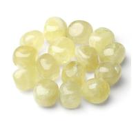 XIANNVXI Citrine Crystals Citrine Stones Natural Irregular Polished Tumbled Stones Bulk Yellow Crystals Gemstones for Beginners Meditation Divination 100 Gram