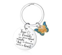 XIANNVXI Inspirational Keyring,Best Friend Keyring,Thank You Keyring Keychain Gifts for Him Her