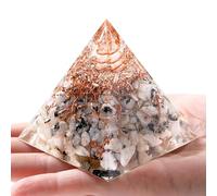 XIANNVXI Moonstone Crystal Orgonite Orgone Tower,Healing Crystal Moonstone Gemstone Tower,Reiki Healing Gifts for Women Men