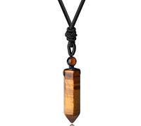 XIANNVXI Tiger Eye Necklace for Men,Healing Crystals Pendant for Men
