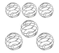 xianshi 6Pcs Stainless Steel Bottle Mixer Ball, Protein Shaker Ball, Wire Whisk Balls, Food Grade Blender Balls, Mixing Balls for Protein Shakes Formula