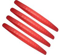 XIANTENG 4 Pcs Bumper Protector Strips for Audi A3 Sportback 8Y 2020-2024, Car Guards with High Elastic PVC Universal Anti-Collision Scuff Protection,Red