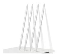 XIANTENG 4 Pcs Lateral Surface Shielding for Honda Civic FK8 2017-2021, 40cm High-Elasticity Edge Guard with Carbon Fiber Grain Professional Paint Preservative Solution, white