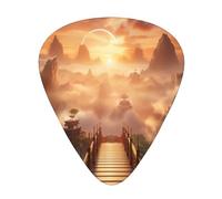 xianxia fantasy 12 Pack Guitar Picks Plectrums,4 pieces in each of 3 sizes, Suitable for a wide range of stringed instruments