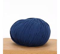 XIAO HUA 2 Rolls Dark Blue, Weaving Yarn for Crocheting - 8 Strands, for DIY Craft Projects, Durable & Easy-to-Use Premium Soft Yarn for Crocheting Enthusiasts
