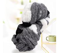 XIAO HUA Coarse-Count high-fluffiness Knitted Yarn - 1 roll, Soft Wool Blend, Ideal for DIY Crafts，Quality Yarn for Creative Making.Style E