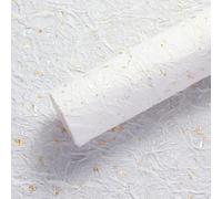 Xiao Hua gifts, flowers, gift box packaging paper, gold and silver dot wrinkled stone pattern paper, flower packaging paper (white)