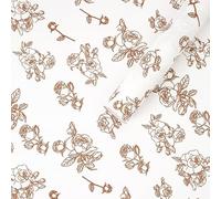 Xiao Hua gifts, flowers, gift box packaging paper, rose series printed flower packaging paper (caramel color)