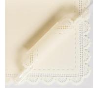 Xiao Hua gifts, flowers, gift box packaging paper, waterproof retro lace border flower packaging paper (yellow)