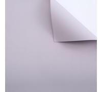 Xiao Hua matte solid color paper thickened opaque flower packaging paper, monochrome candy colored Eurasian paper, bouquet packaging paper (taro purple)