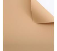 Xiao Hua matte solid color paper thickened opaque flower packaging paper, single color candy colored Eurasian paper, bouquet packaging paper (deep khaki color)