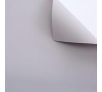 Xiao Hua matte solid color paper thickened opaque flower packaging paper, single color candy colored Eurasian paper, bouquet packaging paper (smoke gray)