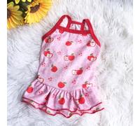 XIAO HUA Sweet Puppy Dog Dress,Cute Princess Cat Dresses Dog Skirt for Small Girl Dogs(A165,M)