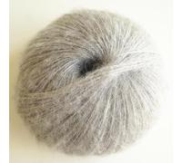 XIAO HUA Worsted Weight Yarn -,Light Gray, 1 roll, Acrylic, Soft & Easy to Use, Ideal as Crochet Yarn for Beginners, Perfect for Knitting/Crocheting Projects (Scarves, Hats,)