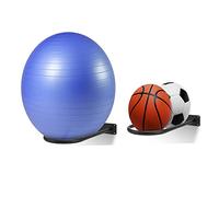 XIAO PEI Medicine Ball Rack - Wall Mount Stability Ball Storage Rack(2 Black)