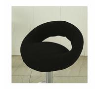 Xiao Ren Stretch Bar Stool Covers Round Set of 4/2 With Hollow backrest Bar Chair Seat Covers Kitchen Breakfast Counter Bar Chair Covers for PU Leather Swivel Barstool High Stool,A3,4PCS