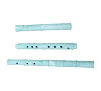 Xiao Resin Flute 8 Holes Key of G Portable Beginner Student Instrument | Traditional Vertical Design with Polished Bore and Cushioned Edges, for Music Lessons and Folk Songs