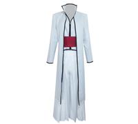 Xiao Wu Arrancar Army Leader Captain of the 5th Division Sosuke Aizen Cosplay Costume (Male XL)