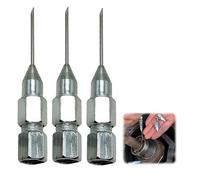 XIAOBAN 3PCS Grease Gun Needle Tip of the Mouth, Grease Gun Coupler Needle Greases Fitting, Removable Needles Greases Dispenser, Manual Grease Guns Nozzle, Hose Hard Tube Butter Machine Accessories