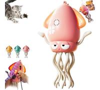 XIAOBAN Magic Dancing Octopus Toy, Electric Dancing Octopus Toy, Automatic Obstacle Sensor Toys with Led Light and Music, Smart Self-Navigating Robotic Pet Toys for Indoor Cat Dog