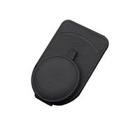 XIAOBINGFA 2 Pcs Car Glasses Clip for Opel Astra J (GTC) (BJ. 11/2011-4/2018) -, Sunglasses Holder for Car Magnetic Leather Sunglasses Clip for Car and Ticket Card Clip Eyeglass Storage,Black