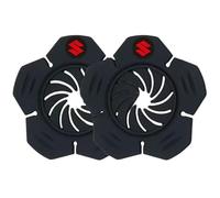 XIAOBINGFA 2 Pcs Car Wiper Arm Hole Protective Cover for Suzuki Swace ab Bj. 2020 -, Silicone Wiper Hole Guard Waterproof Anti-Debris Seal Dustproof Shield