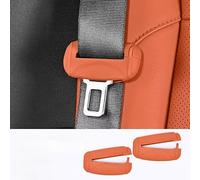 XIAOBINGFA 2 Pcs Seat Belt Buckle Guard Cover for Audi Q4 e-tron I 2021-2024, Auto Clips Protective Sleeve Silicon Car Safety Belt Cover Automobiles Interior Accessories,Back button-B